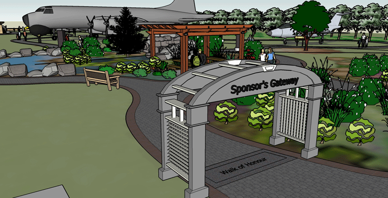 Artist's Rendition of the Sponsor's Gate
