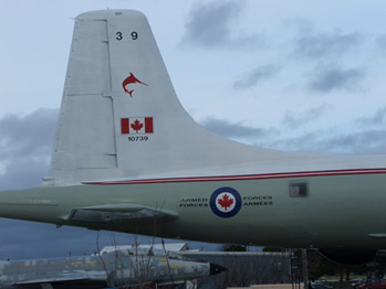 Working on the aircraft Fall 2010