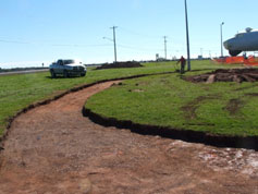 Working on the aircraft Fall 2010